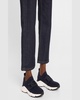 Stretch Knit Chain Runner Sneakers
