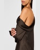 Alice Satin One-Shoulder Top