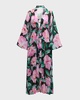 Winter Floral Betty Maxi Dress Coverup