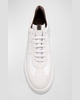 New Cassette Mixed Leather Sneakers