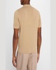 Men's Grid Jacquard Knit Polo