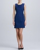 Strapless Floral Jacquard Midi Dress