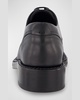 Men's Braided Welt Cap Toe Derby Shoes