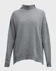 Turtleneck Wool-Cashmere Sweater