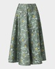 Varda Printed Silk Midi Skirt