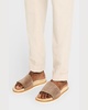 Men's Suede Slide Sandals
