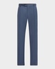 Men's Wool Sharkskin Trousers