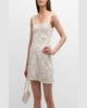 Ziva Sequin & Rhinestone Mini Dress