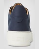 Men's Dezi Leather Low-Top Sneakers