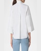 Carnation Applique Button-Down Cotton Shirt