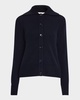 Cashmere Collared Cardigan