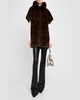 The Gloria Faux Fur Short Sleeve Vest