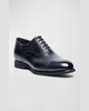 Men's Darian Grained Leather Oxfords