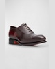 Men's Isaac Cap-Toe Leather Oxford Shoes