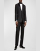 Men's Solid Wool Tuxedo