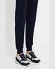 Men's Olimpo Leather and Suede Sneakers