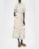 Sandy Embroidered Shirtdress