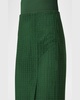 Pencil Techno Stripe Embroidered Midi Skirt