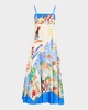 Nadia Linen Maxi Dress
