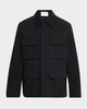 Men's Multi-Pocket Utility Jacket
