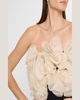 Aisha Ruffle Halter Mini Dress