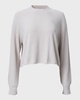 CozyChic Ultra Lite Ribbed Mock-Neck Pullover