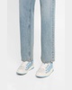 Men's Crystal-Embellished Leather Skel Top Sneakers