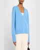 Janelle Cashmere Button-Down Cardigan