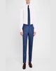 Men's Melange Wool Dress Pants