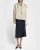 Light Cotton Short Trench Coat