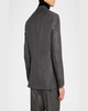 Men's Wool Check Suit