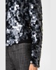 Dot Sequined Bomber Jacket