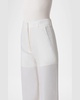Melin Panama Silk Organza Straight-Leg Pants