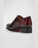 Men's Isaac Cap-Toe Leather Oxford Shoes