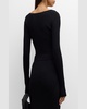 Hazel Ribbed Scoop-Neck Top