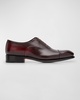 Men's Isaac Cap-Toe Leather Oxford Shoes