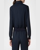Cool Wool Collared Bomber Jacket
