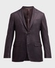Men's Melange Wool-Blend Blazer