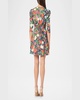 Natalaya Smocked Floral-Print Mini Dress