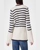Nancy Stripe Wool Cardigan 