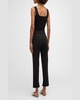 Trent Straight Pintuck Pants
