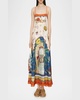 Surrealist Summer Midi Sundress