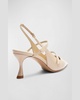 Tita Patent Slingback Pumps