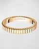 Quatre 18K Yellow Gold Grosgrain Band Ring