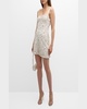 Ziva Sequin & Rhinestone Mini Dress