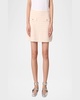Jartingal Tweed-Effect Checked Knit Mini Skirt