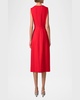 V-Neck Sleeveless Linen Dress