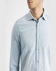 Men's Denim Button-Down Shirt