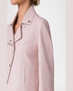 Short Moto Pin Dot Leather Jacket