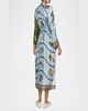 Bath House Silk Shirtdress
